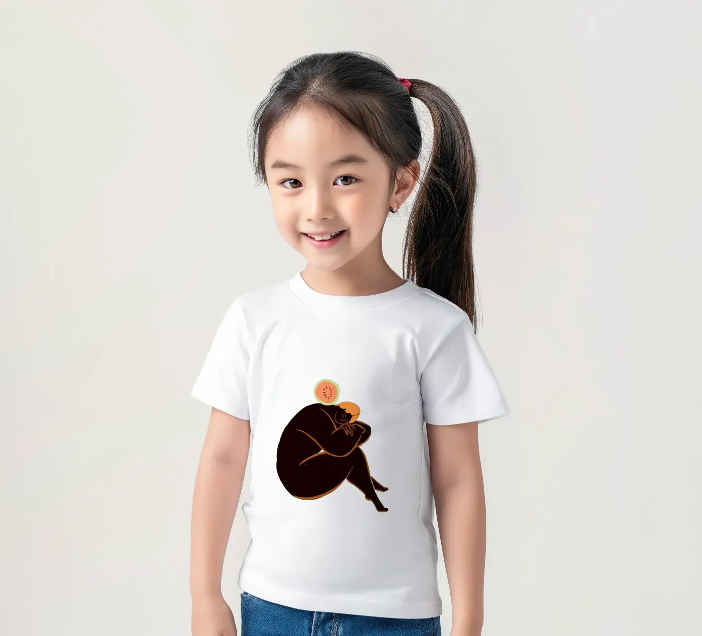 Meloncholy kinder t-shirt van Arty Guava