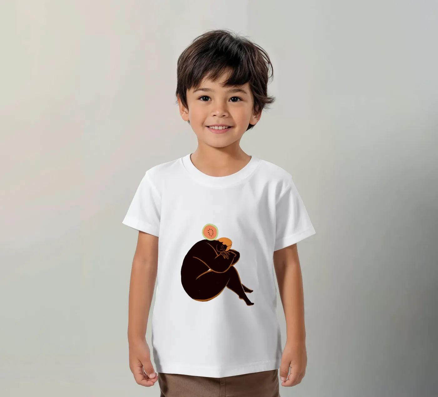 Meloncholy kinder t-shirt van Arty Guava