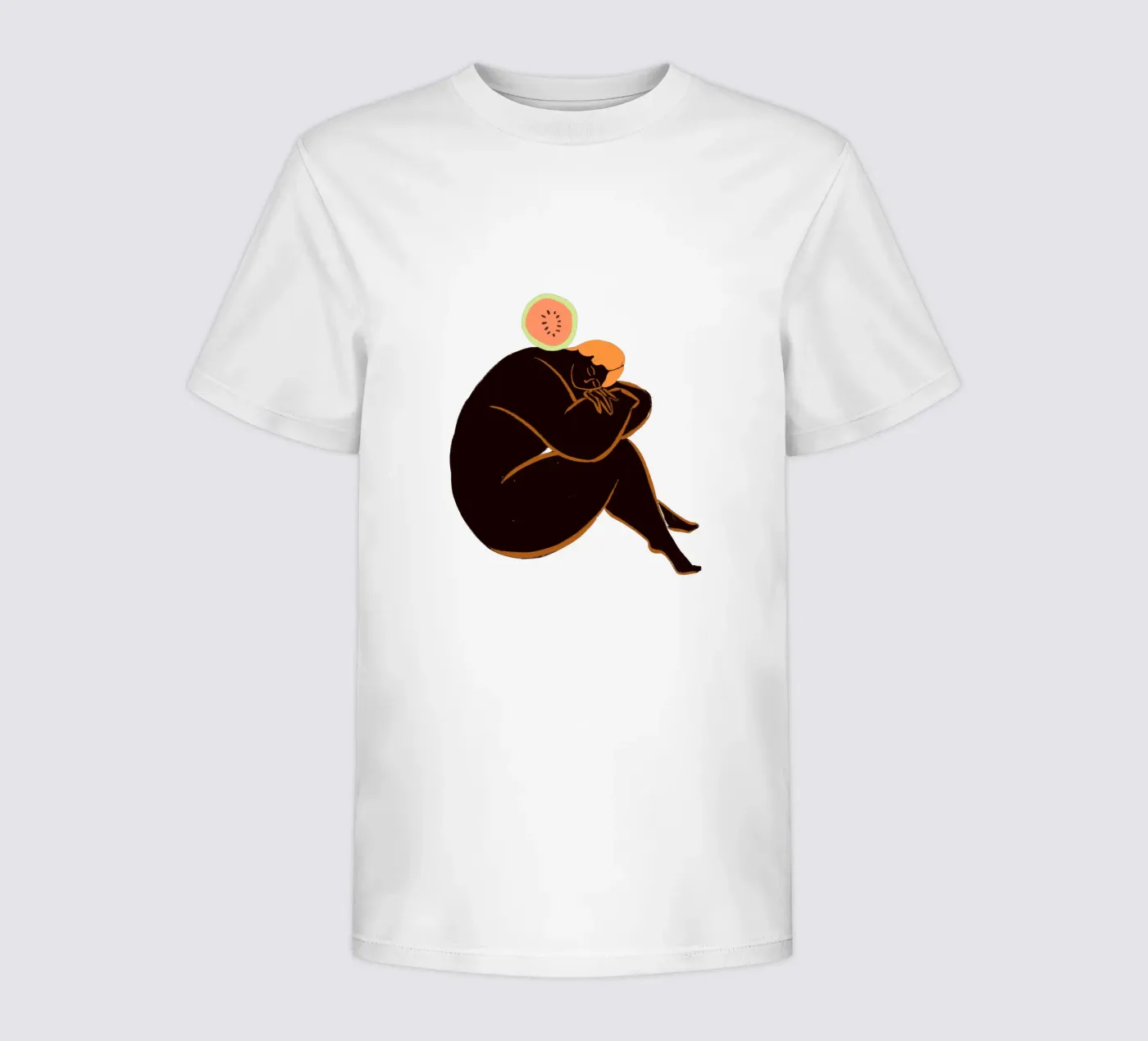 Meloncholy kinder t-shirt van Arty Guava