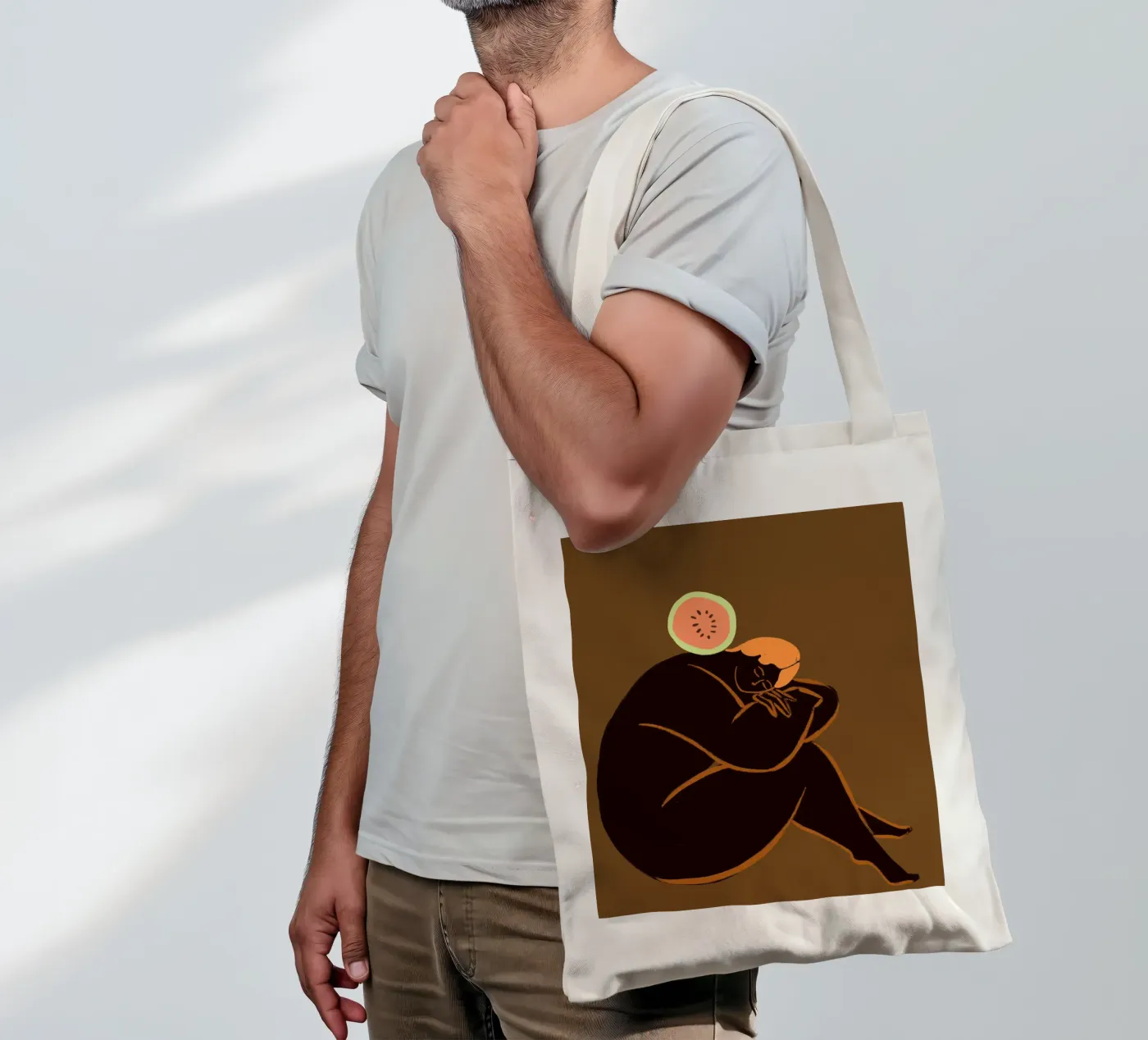 Meloncholy tote bag by Arty Guava