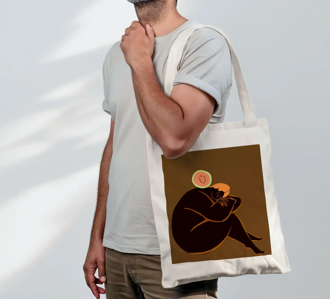Meloncholy tote bag by Arty Guava
