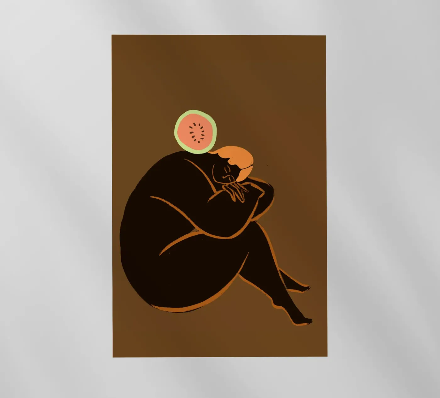 Meloncholy backlit folie van Arty Guava