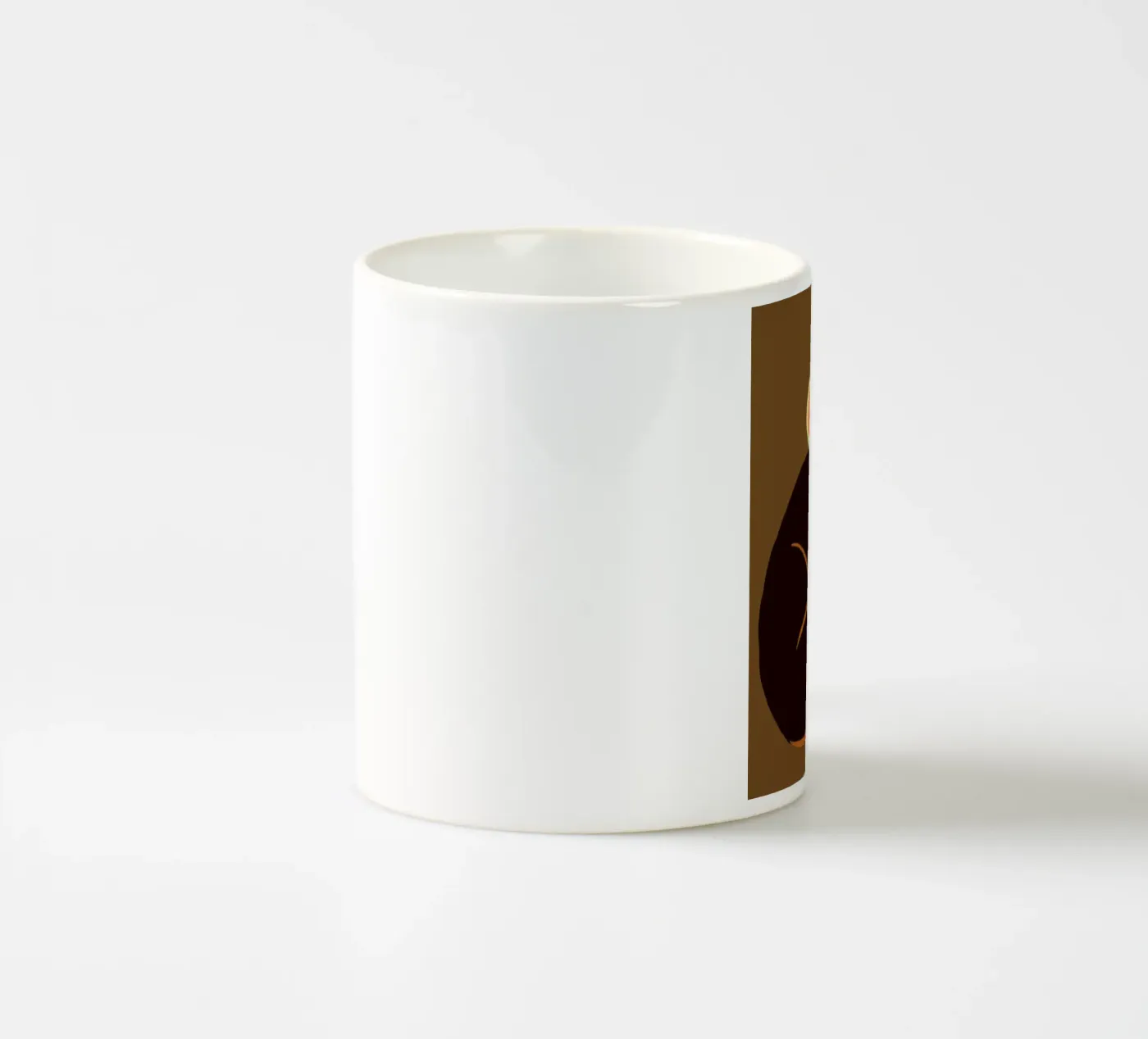 Meloncholy ceramic mug by Arty Guava