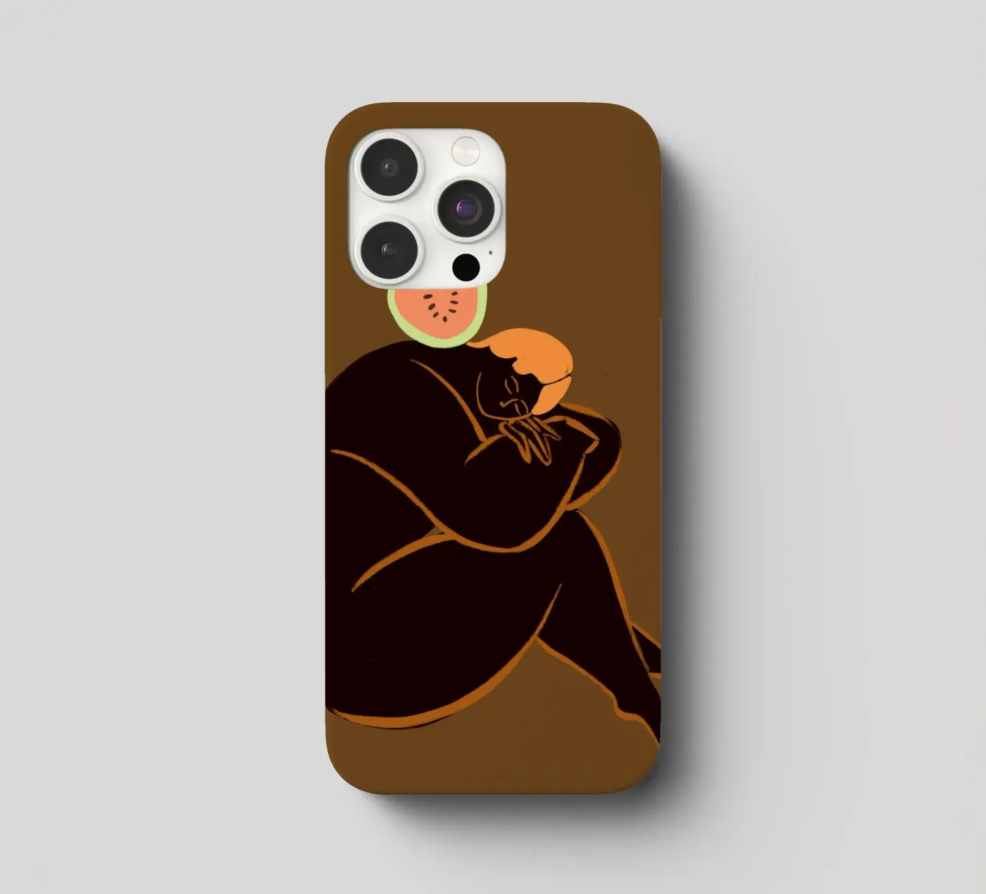 Meloncholy iphone case by Arty Guava