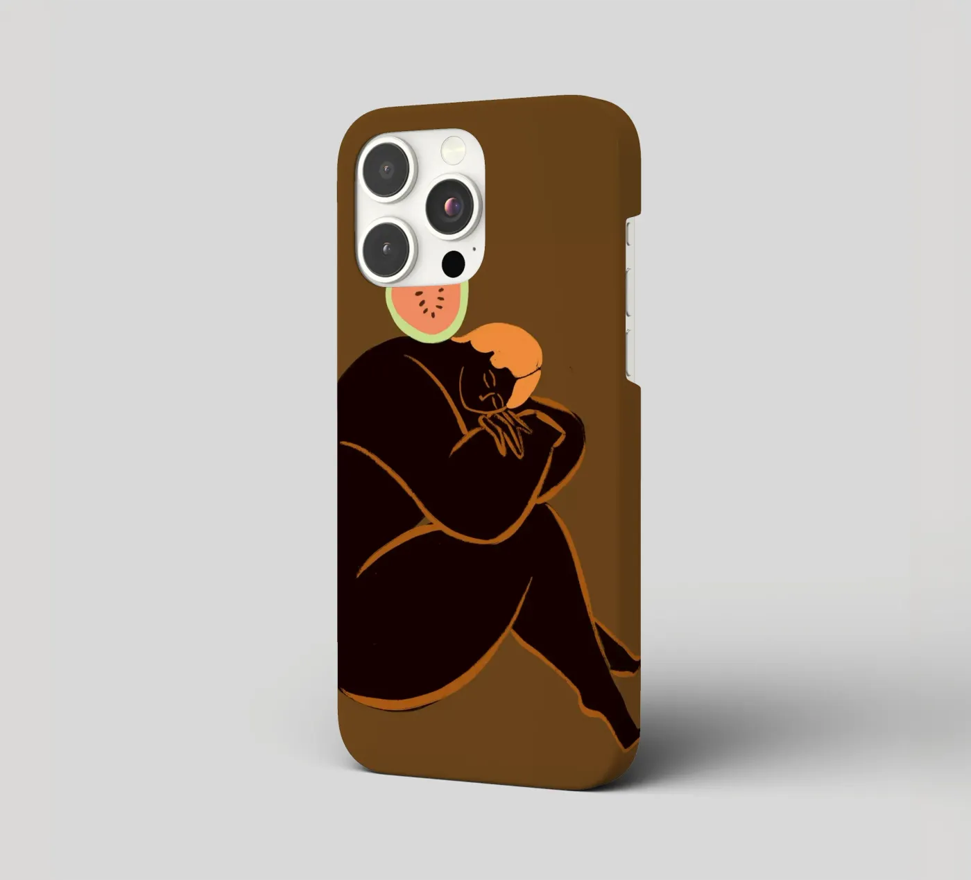 Meloncholy iphone case by Arty Guava