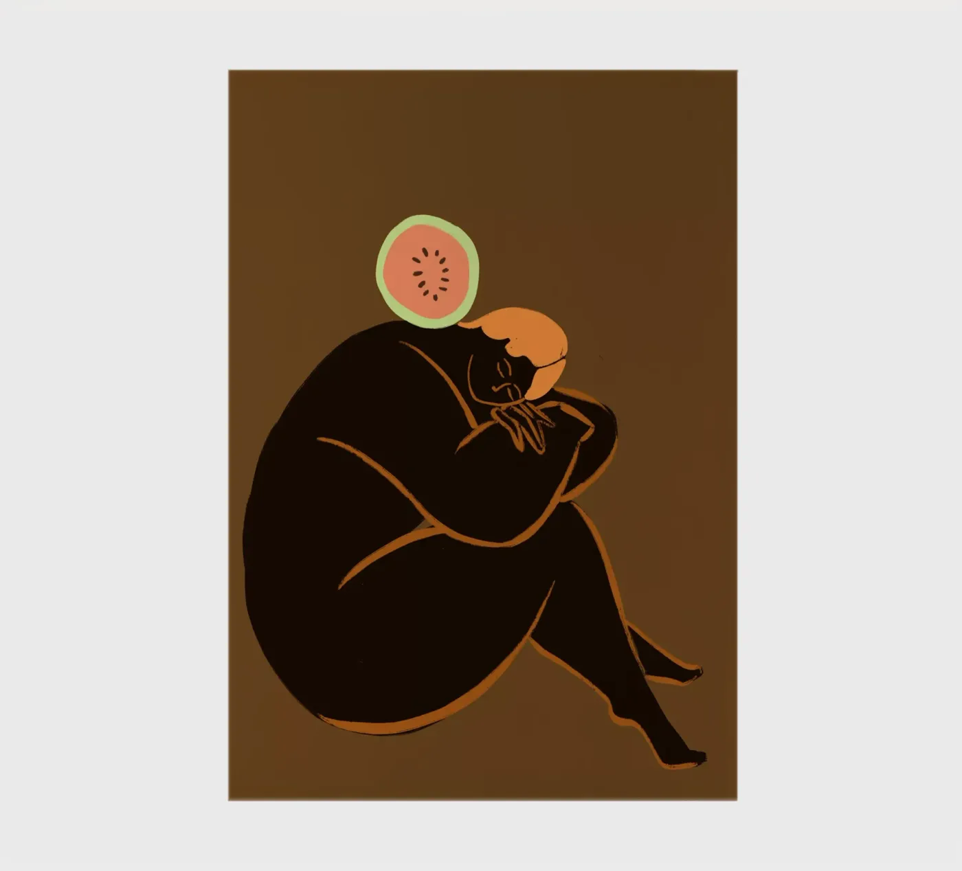 Meloncholy notebook by Arty Guava