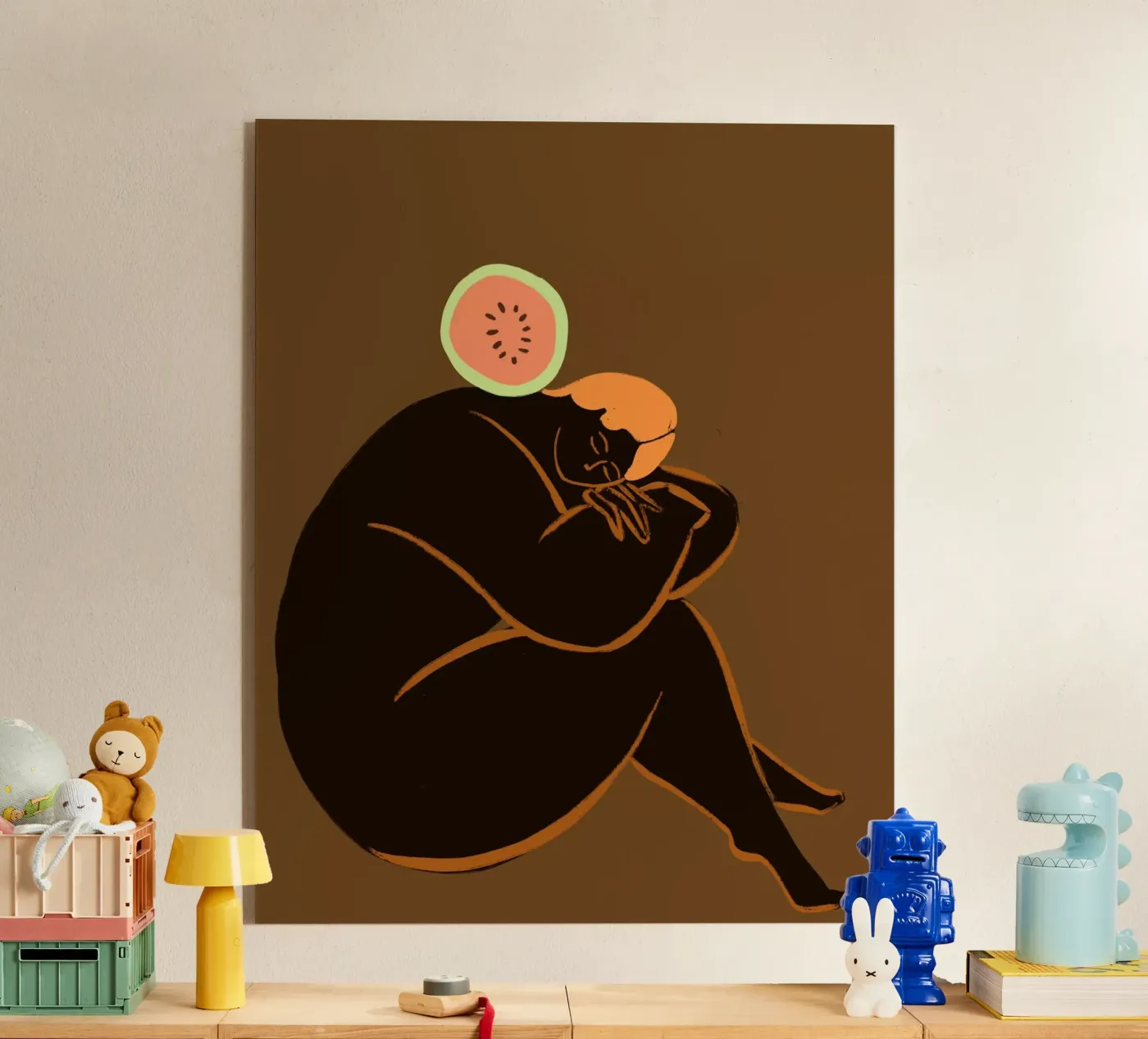 Meloncholy plexiglas de Arty Guava