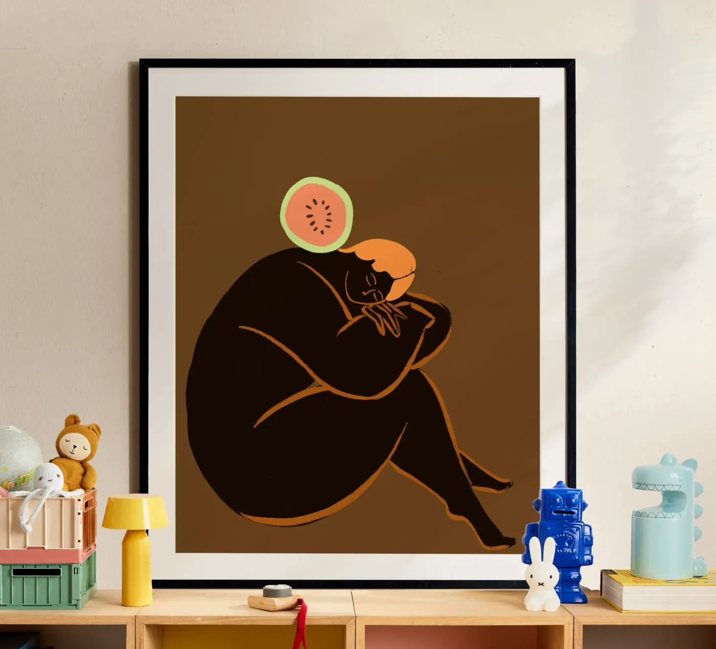 Meloncholy poster de Arty Guava