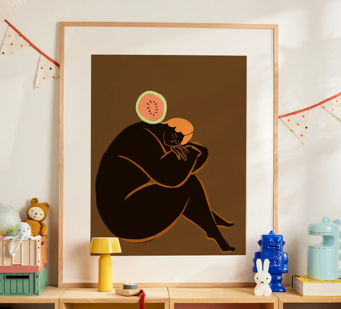 Meloncholy poster de Arty Guava