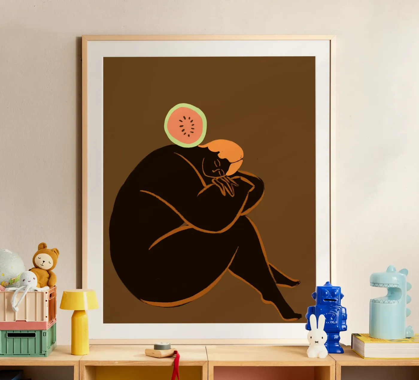 Meloncholy poster de Arty Guava