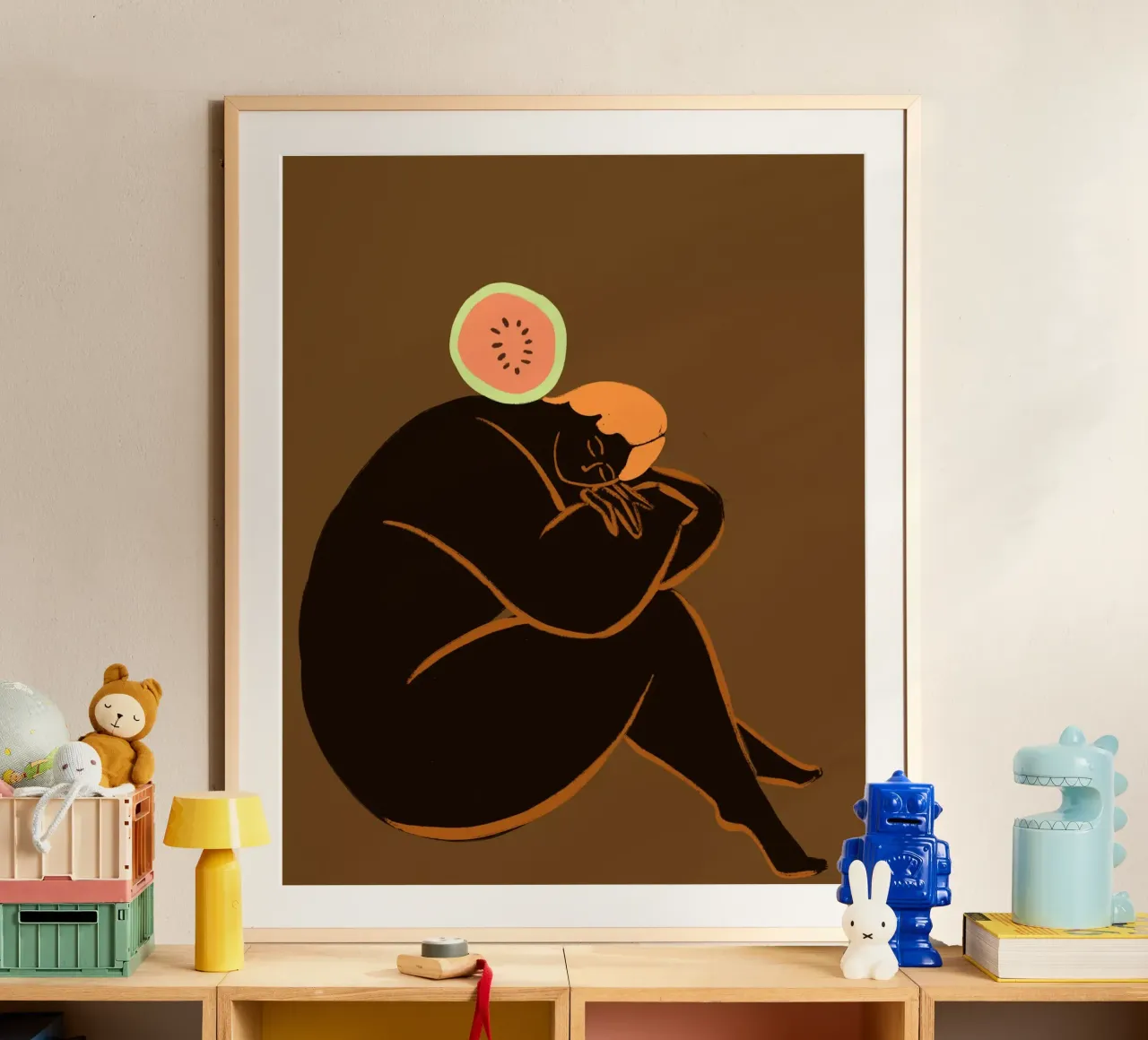 Meloncholy poster da Arty Guava