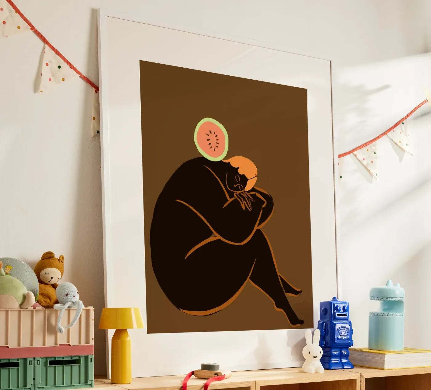 Meloncholy poster de Arty Guava