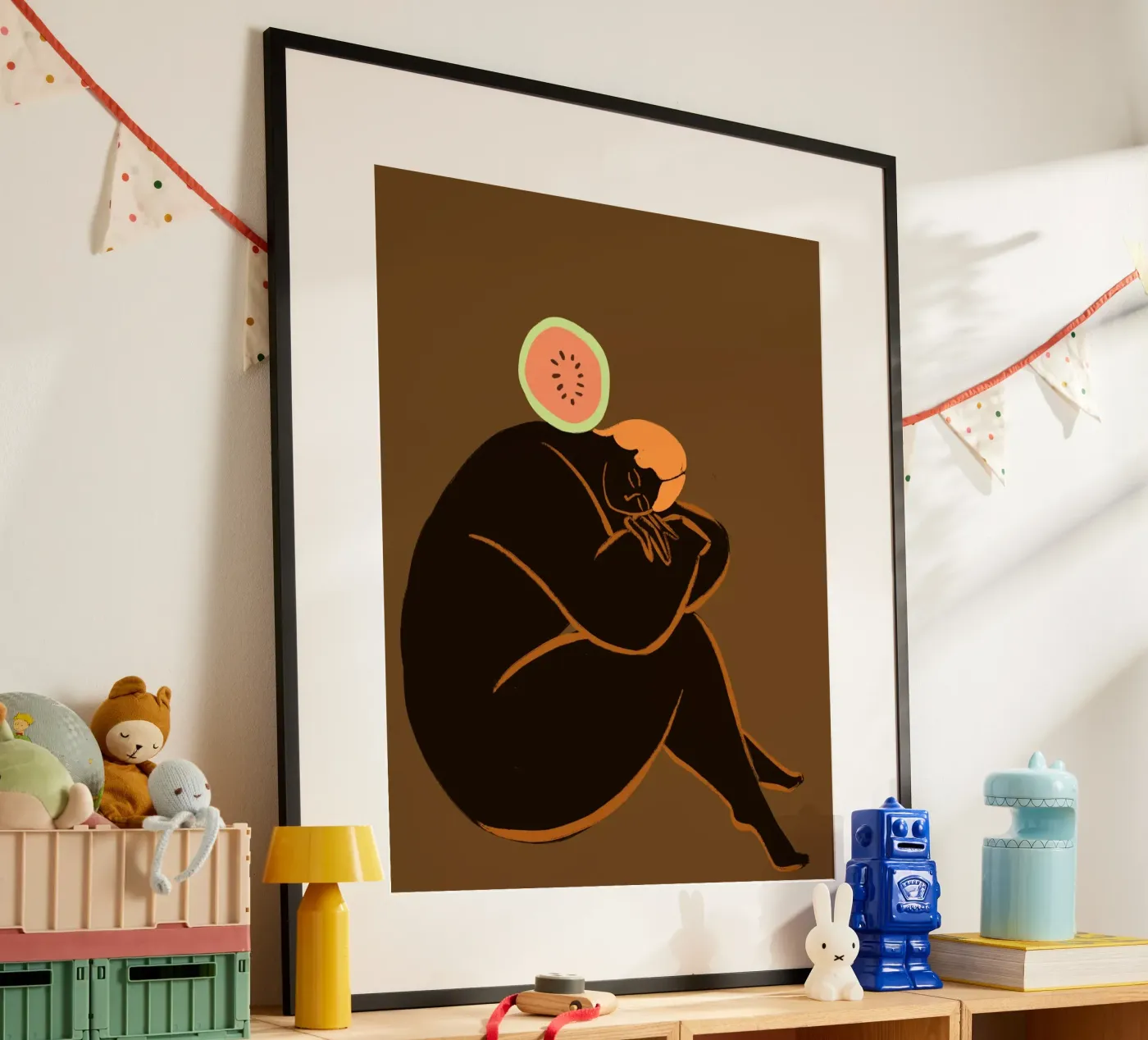 Meloncholy poster de Arty Guava
