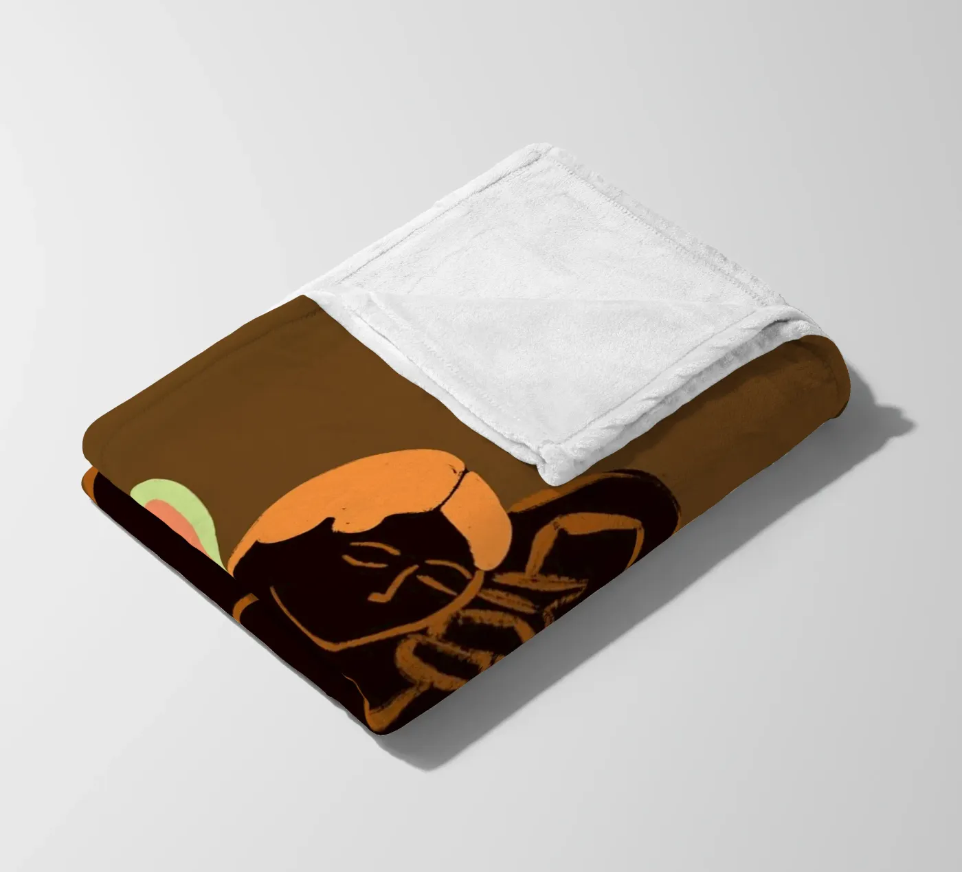 Meloncholy coperta in pile da Arty Guava