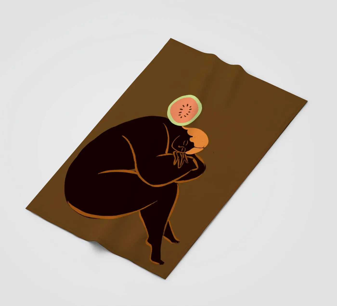 Meloncholy coperta in pile da Arty Guava