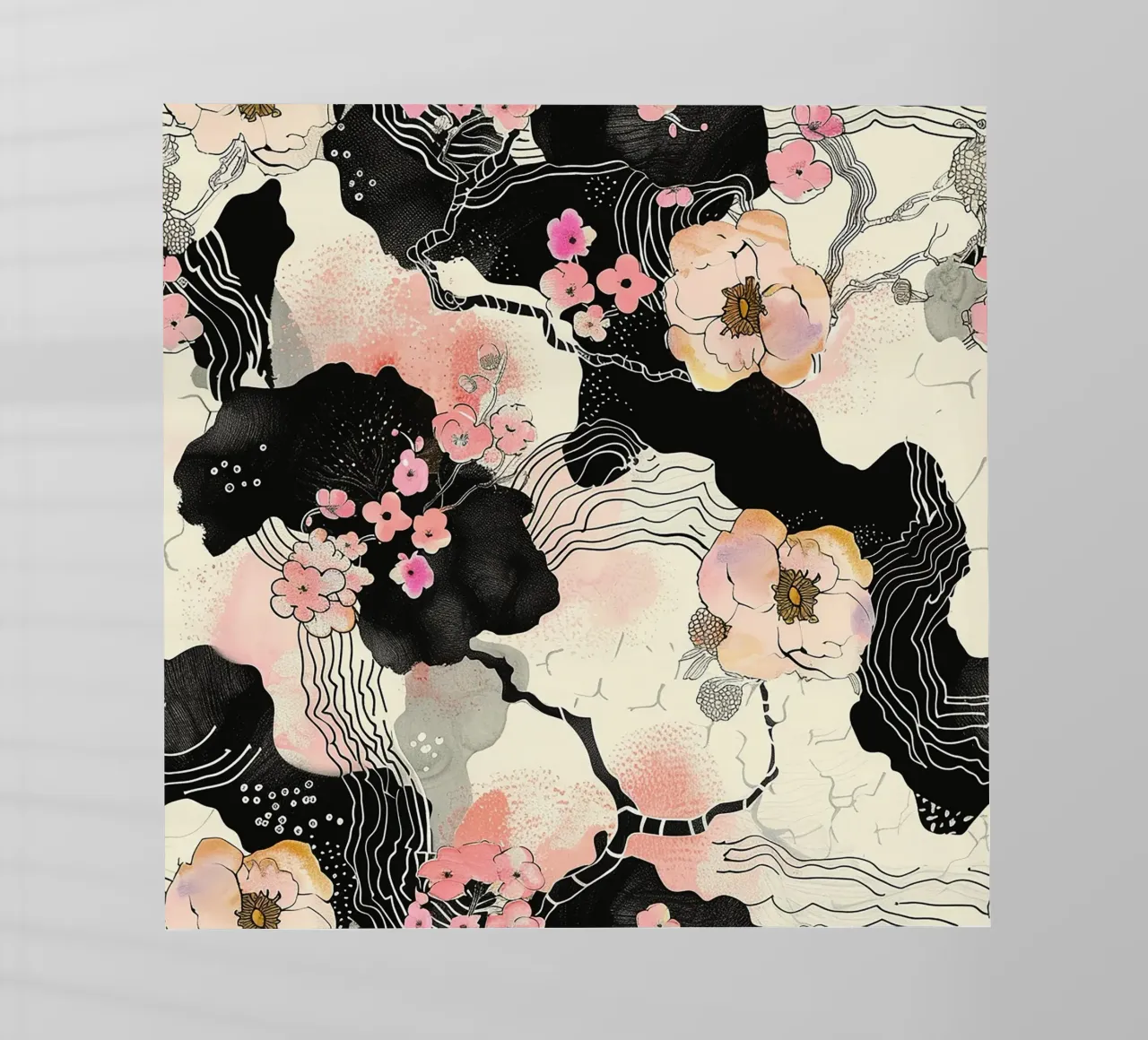 Sakura Serenity pellicola backlit da Botanical Pattern House