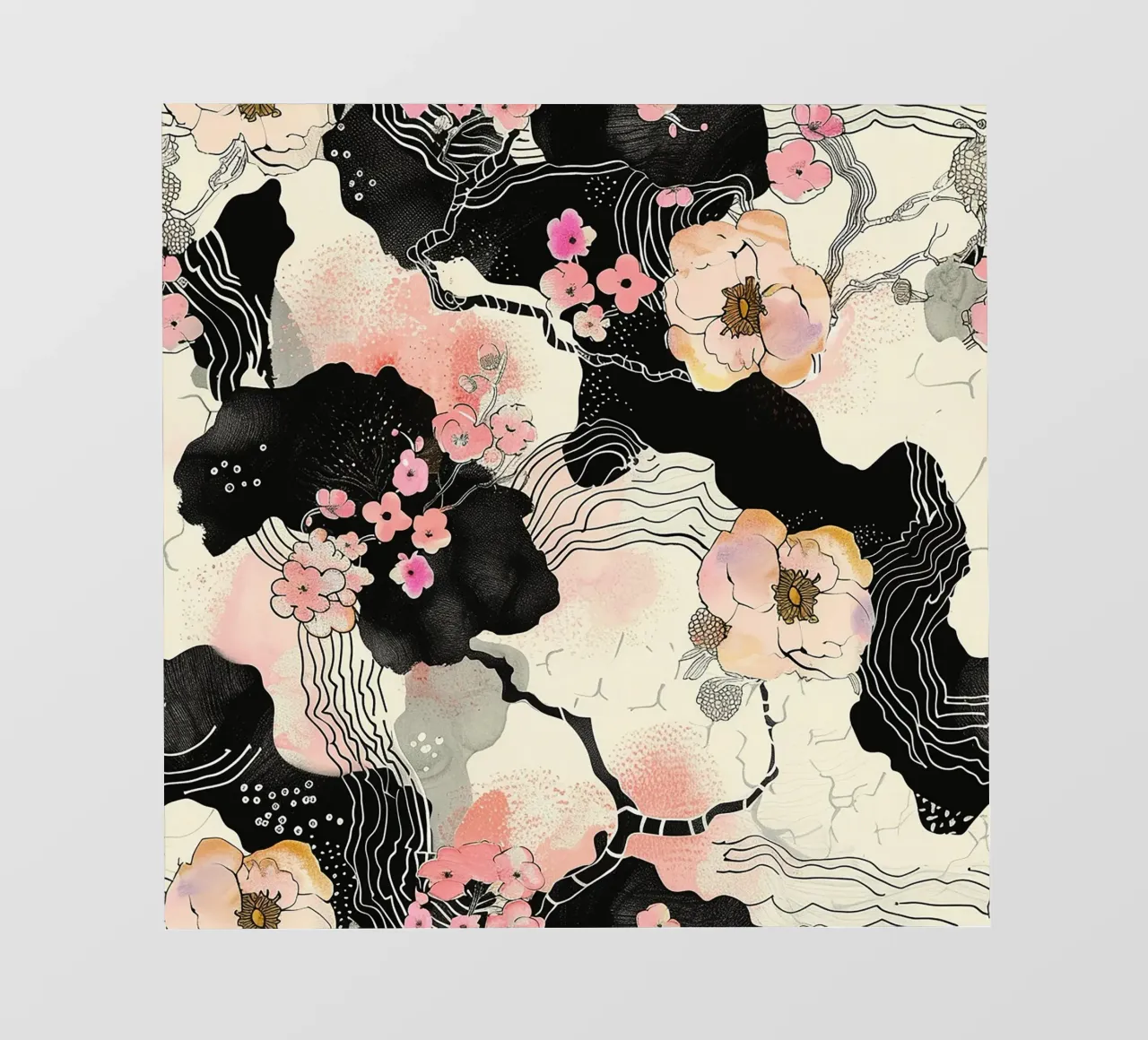 Sakura Serenity pellicola backlit da Botanical Pattern House