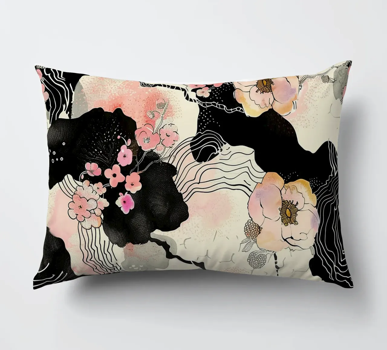 Sakura Serenity cuscino da Botanical Pattern House