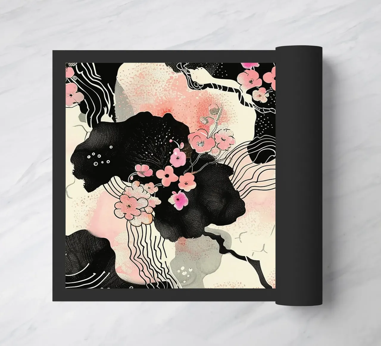 Sakura Serenity zerbino da Botanical Pattern House