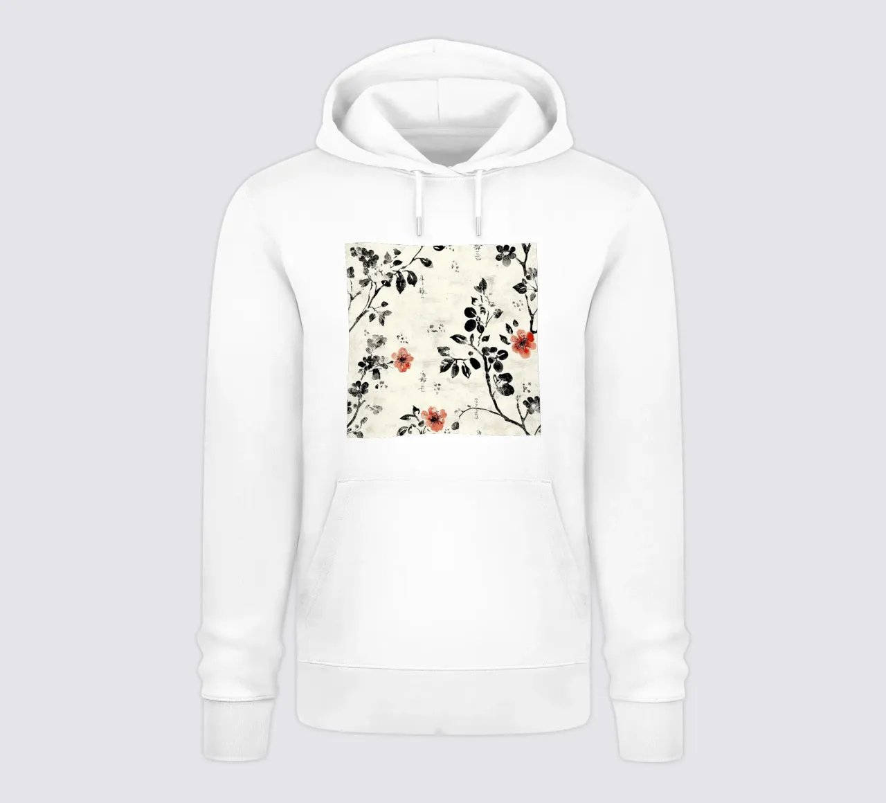 Sakura Serenity felpa con cappuccio da Botanical Pattern House
