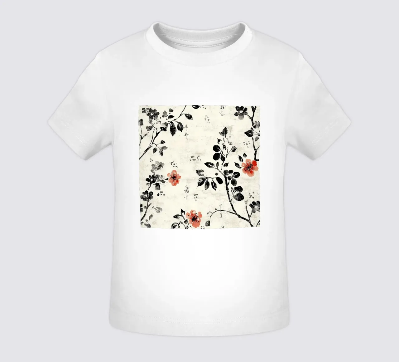 Sakura Serenity maglietta neonato da Botanical Pattern House