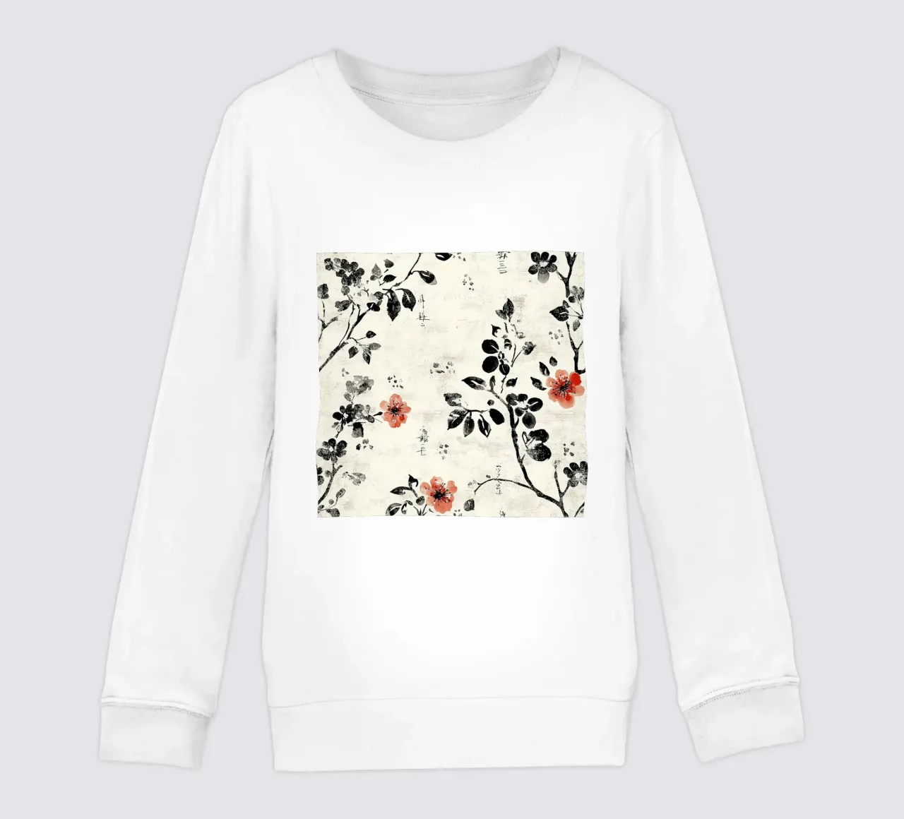 Sakura Serenity felpa bambino da Botanical Pattern House