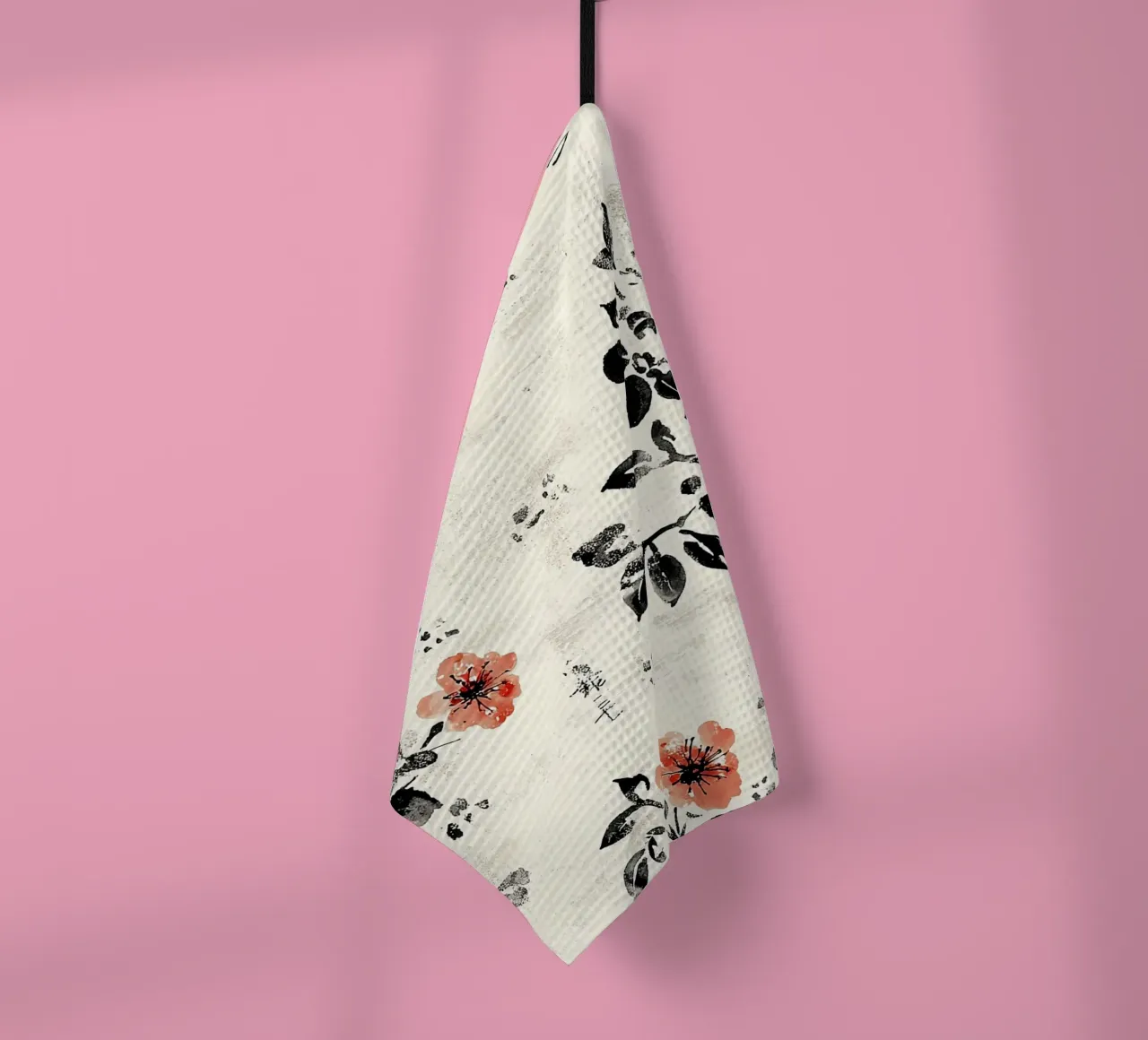 Sakura Serenity canovaccio da cucina da Botanical Pattern House