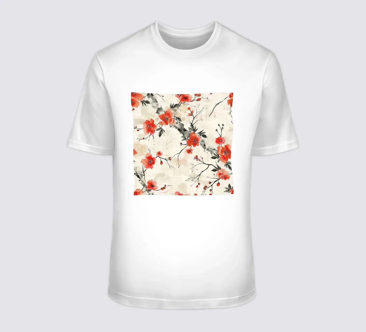 Sakura Serenity t-shirt da Botanical Pattern House