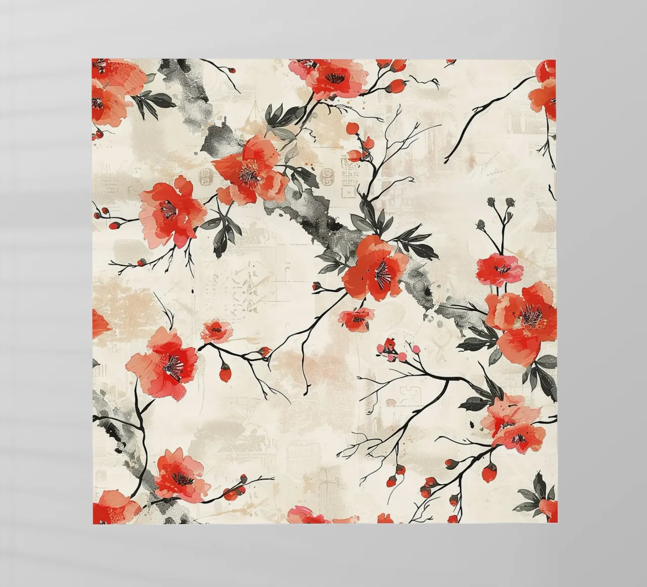Sakura Serenity pellicola backlit da Botanical Pattern House