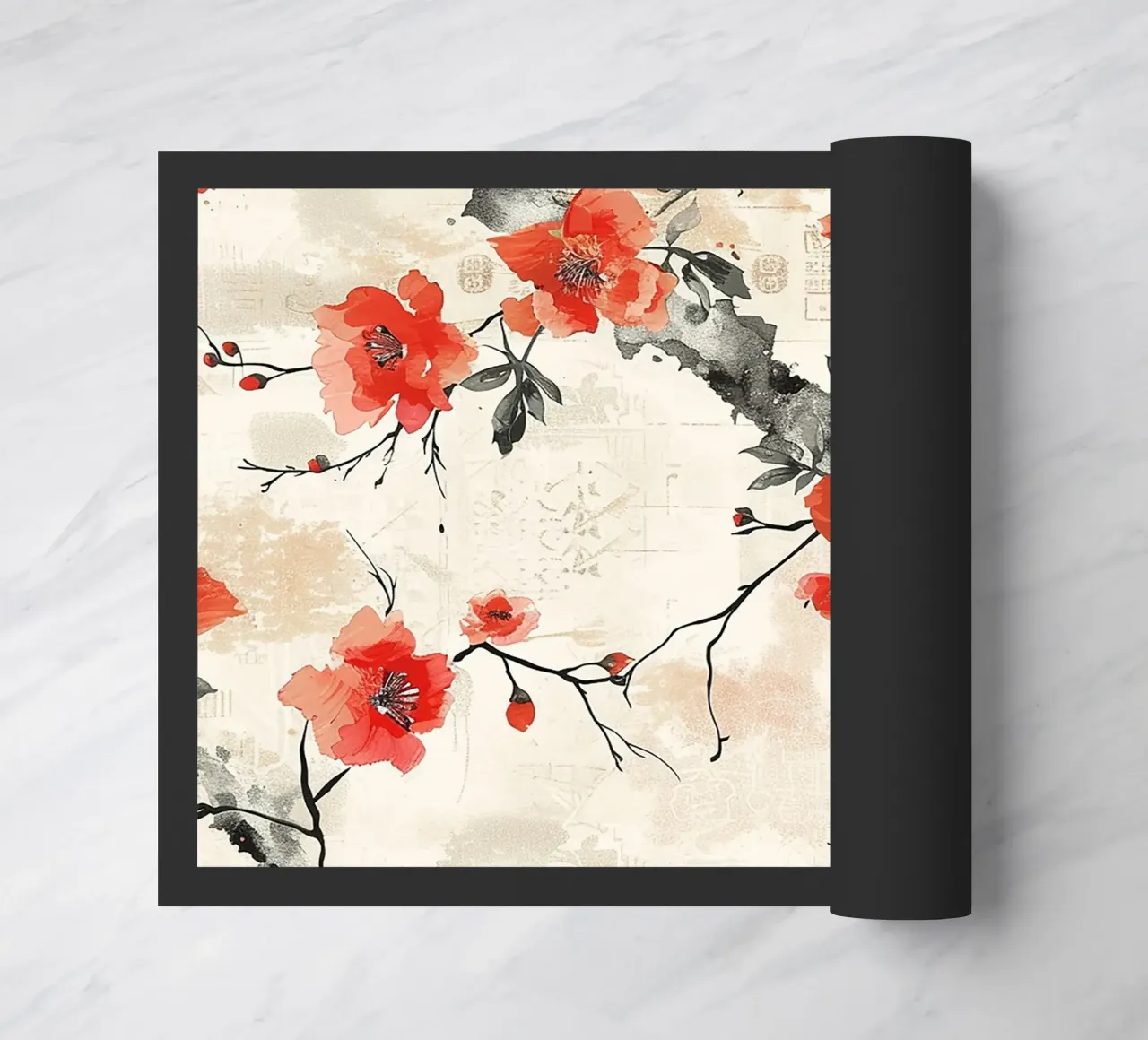 Sakura Serenity zerbino da Botanical Pattern House
