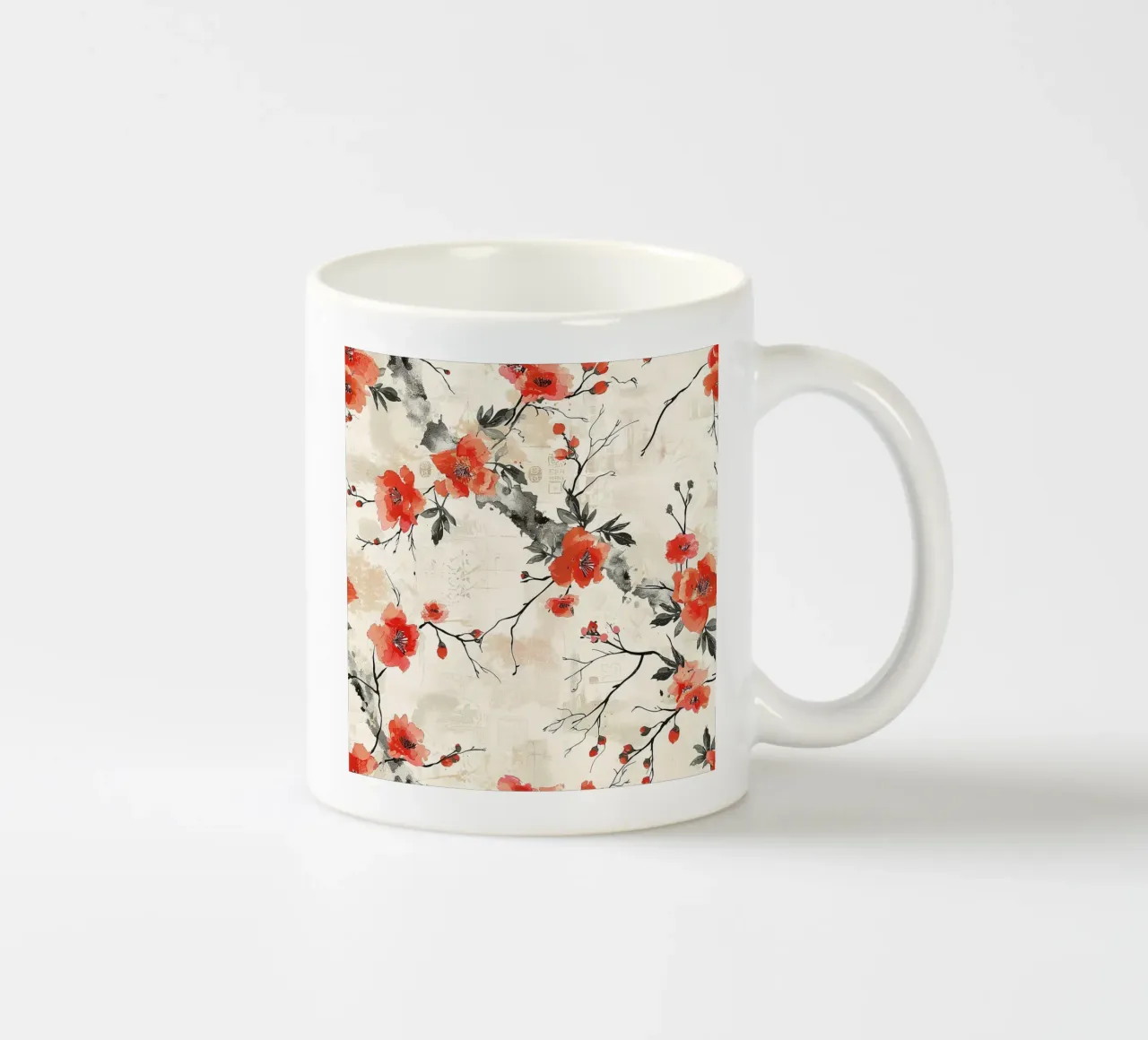 Sakura Serenity tazza in ceramica da Botanical Pattern House