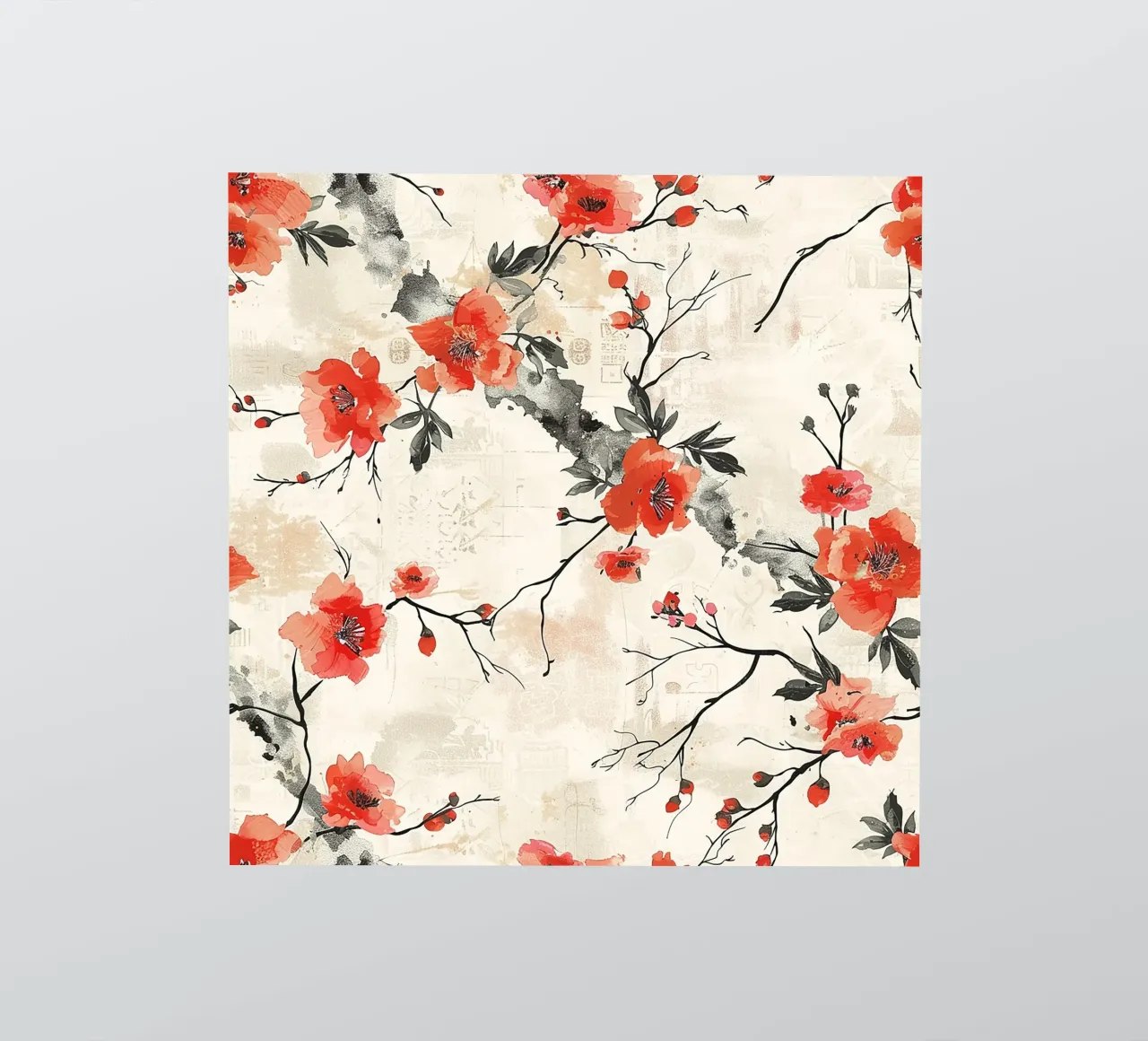 Sakura Serenity adesivo da Botanical Pattern House