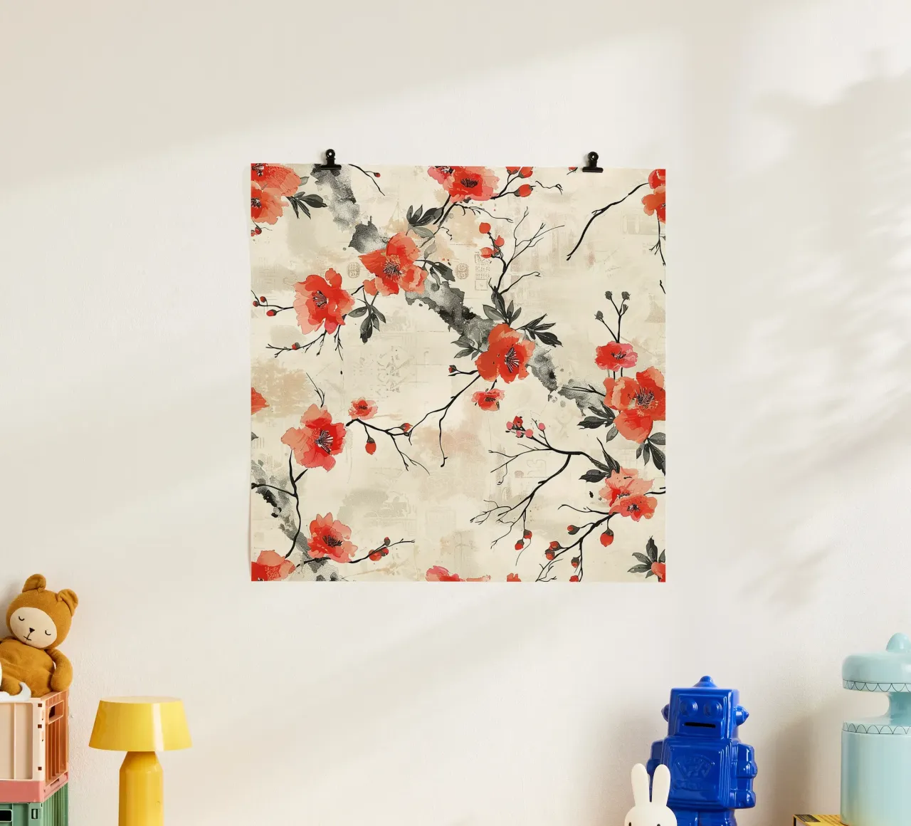 Sakura Serenity carta hahnemühle da Botanical Pattern House