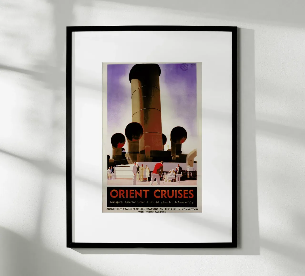 Johnson - Orient Cruises poster da ARTOTHEK