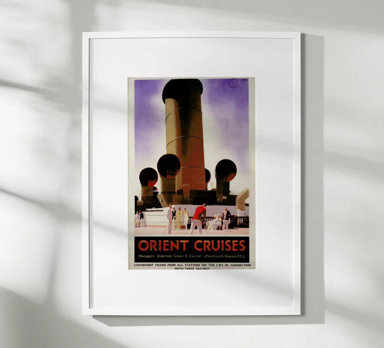 Johnson - Orient Cruises poster da ARTOTHEK