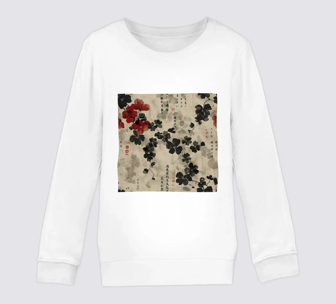 Sakura Serenity felpa bambino da Botanical Pattern House