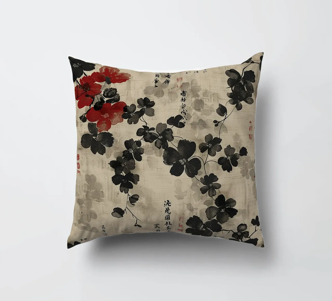 Sakura Serenity cuscino da Botanical Pattern House