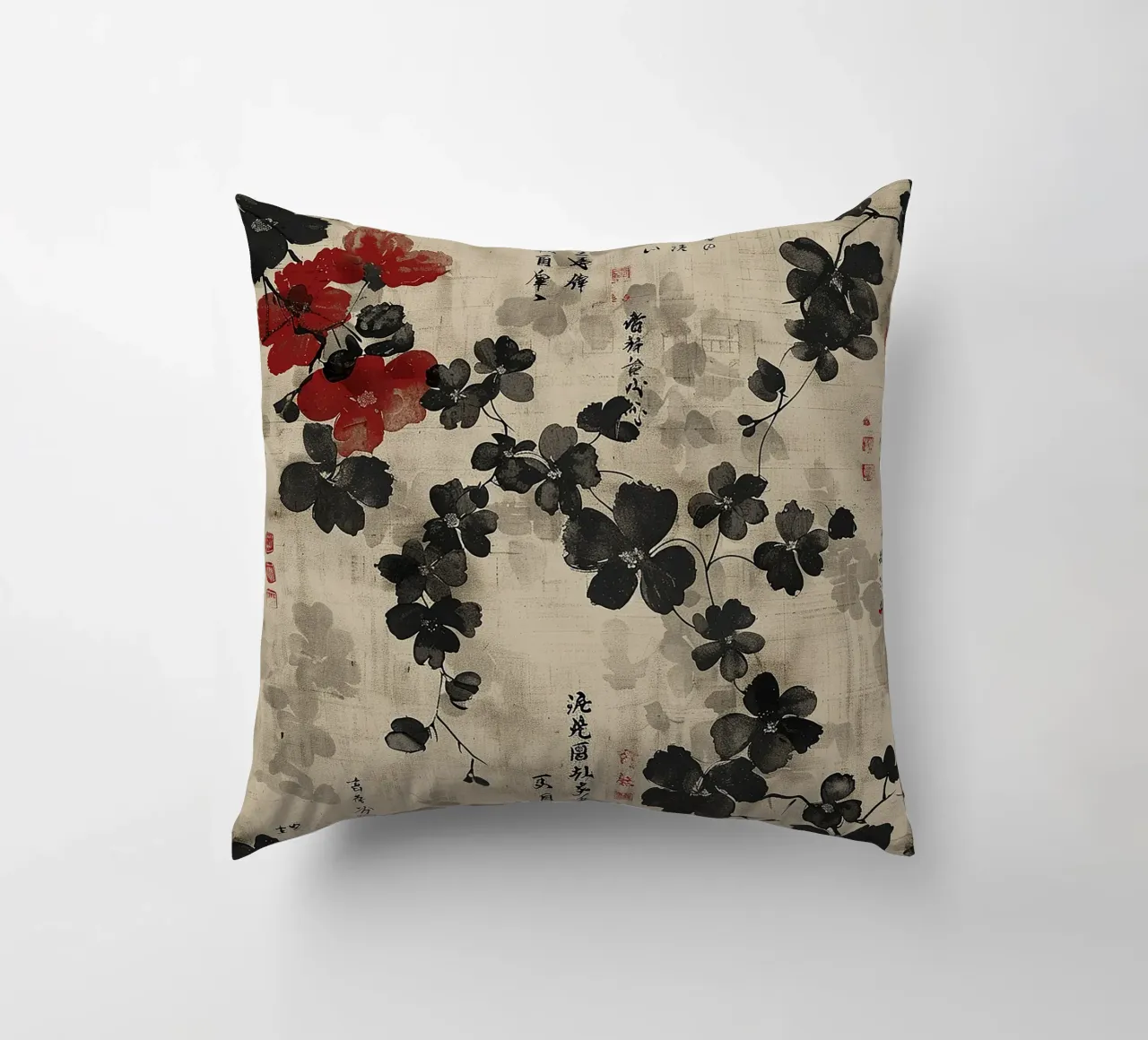 Sakura Serenity cuscino da Botanical Pattern House