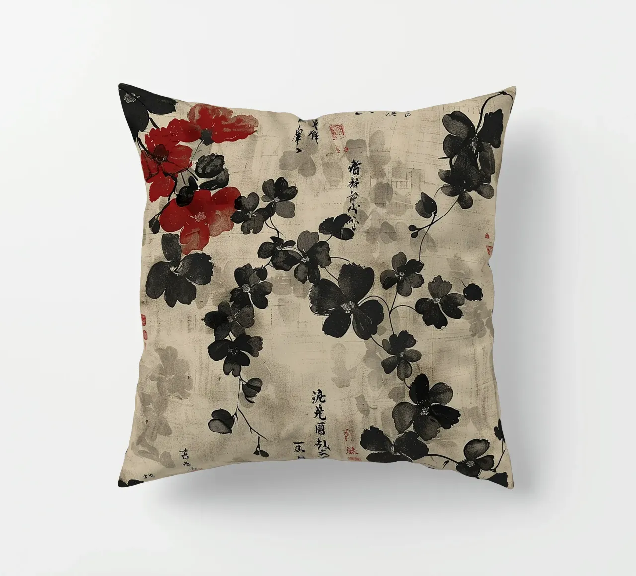 Sakura Serenity cuscino da Botanical Pattern House