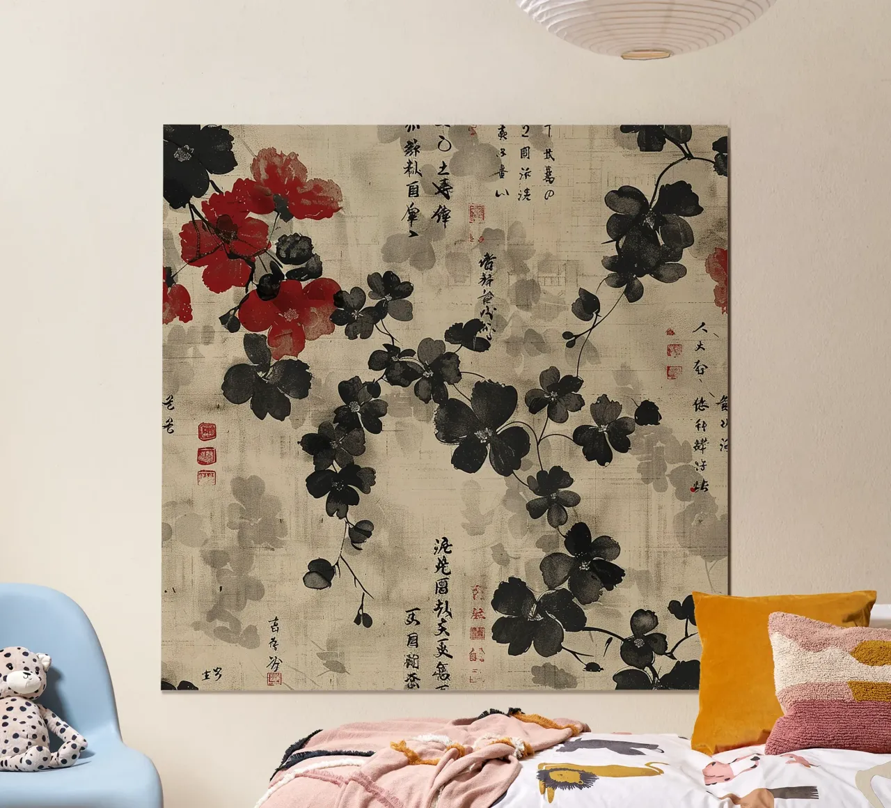 Sakura Serenity carta hahnemühle da Botanical Pattern House