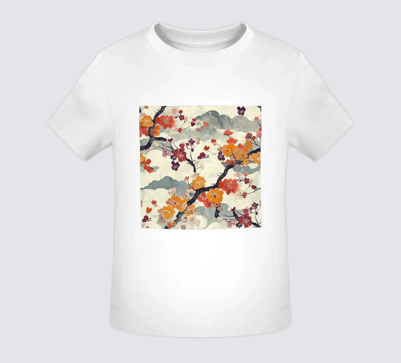 Sakura Serenity maglietta neonato da Botanical Pattern House