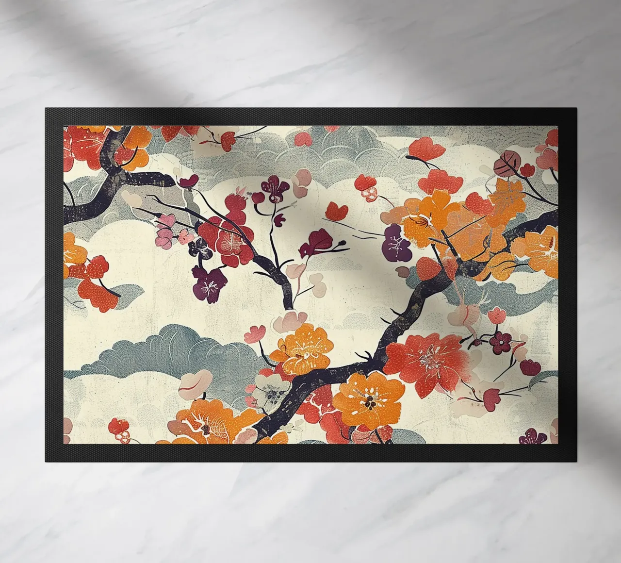 Sakura Serenity zerbino da Botanical Pattern House
