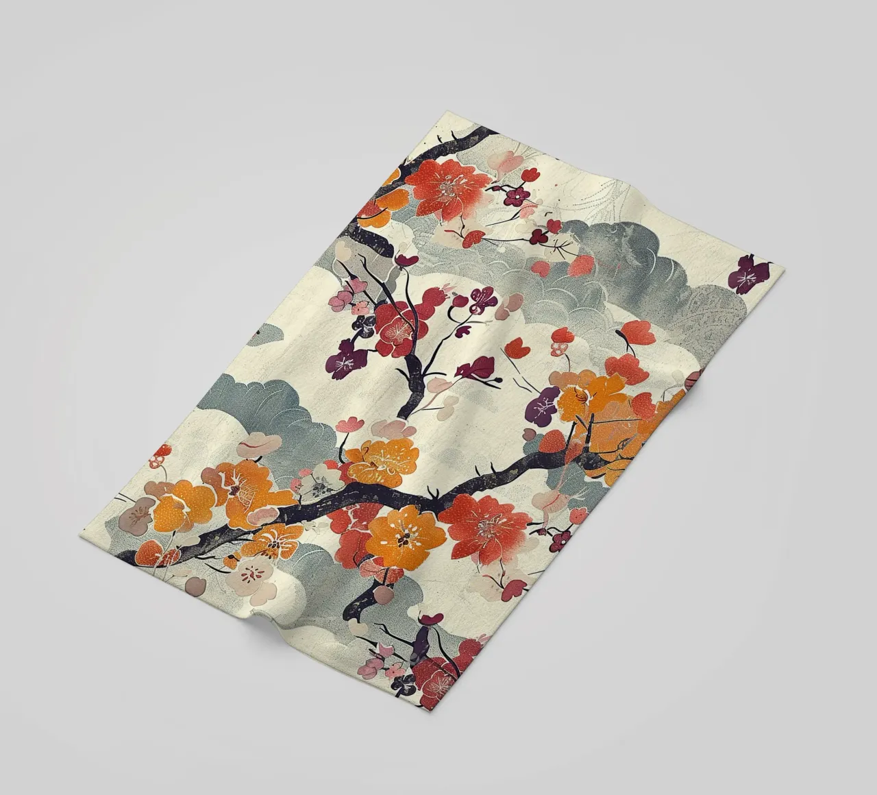 Sakura Serenity telo mare da Botanical Pattern House