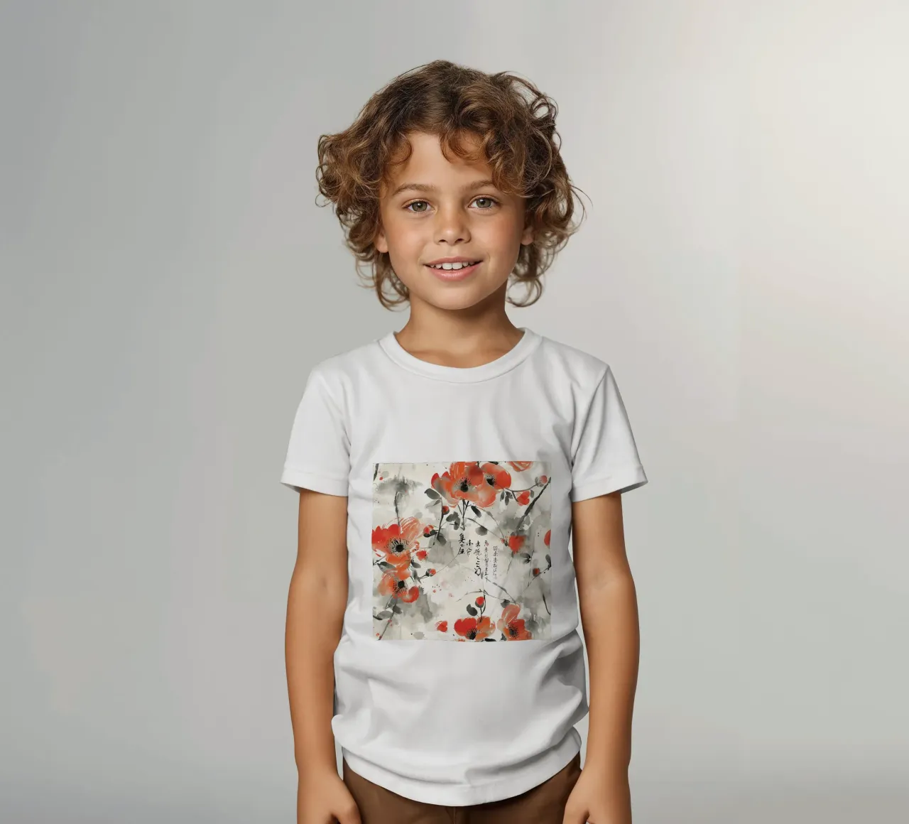 Sakura Serenity t-shirt bambini da Botanical Pattern House