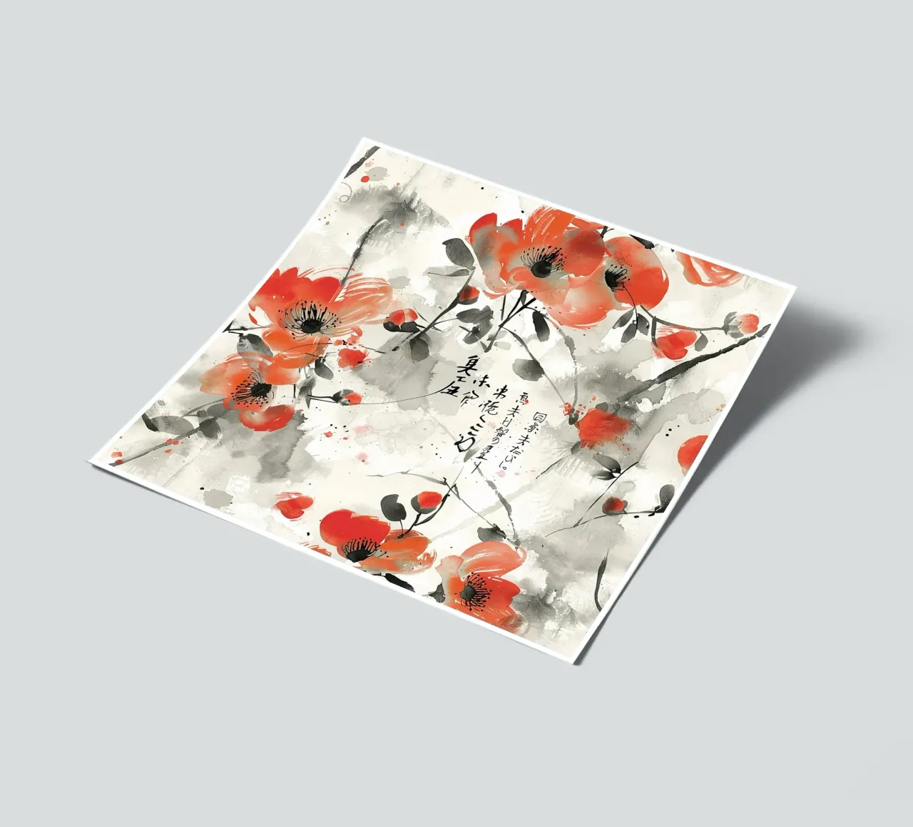 Sakura Serenity foglio adesivo da Botanical Pattern House