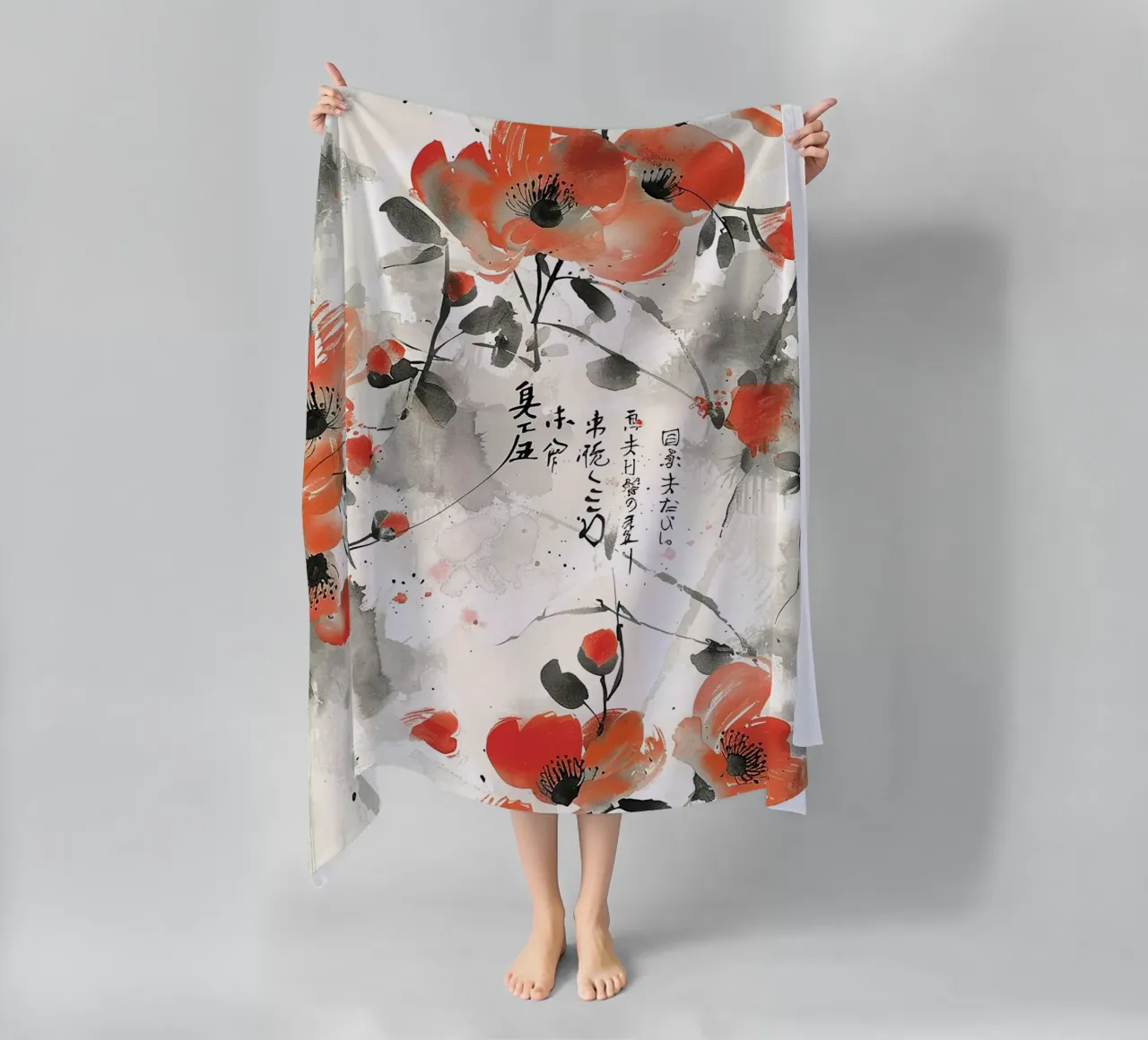 Sakura Serenity telo mare da Botanical Pattern House