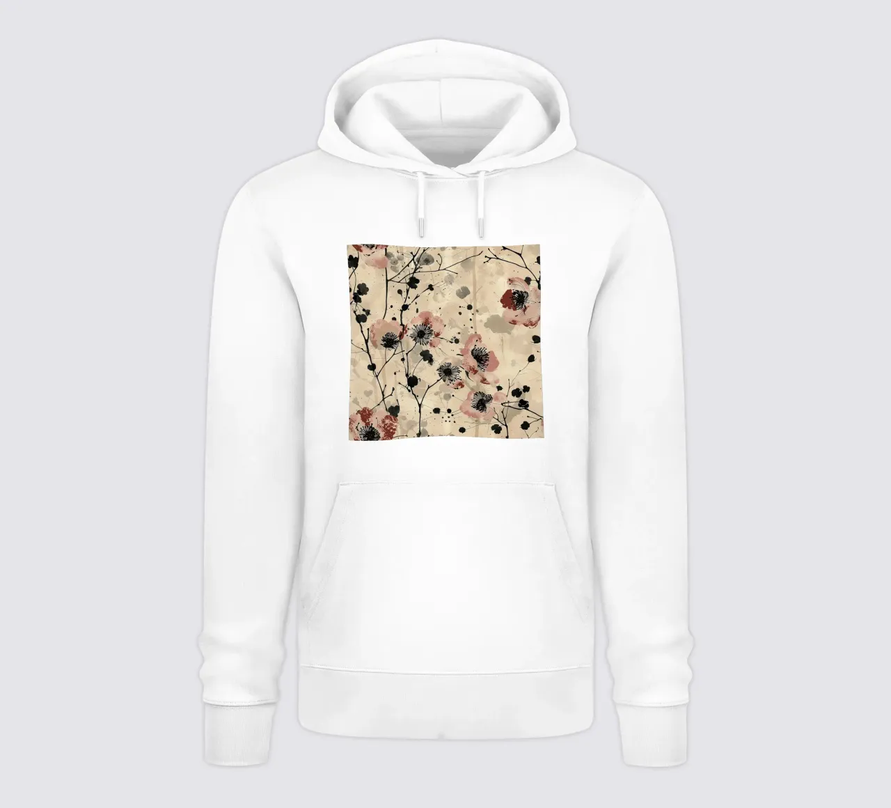 Sakura Serenity felpa con cappuccio da Botanical Pattern House