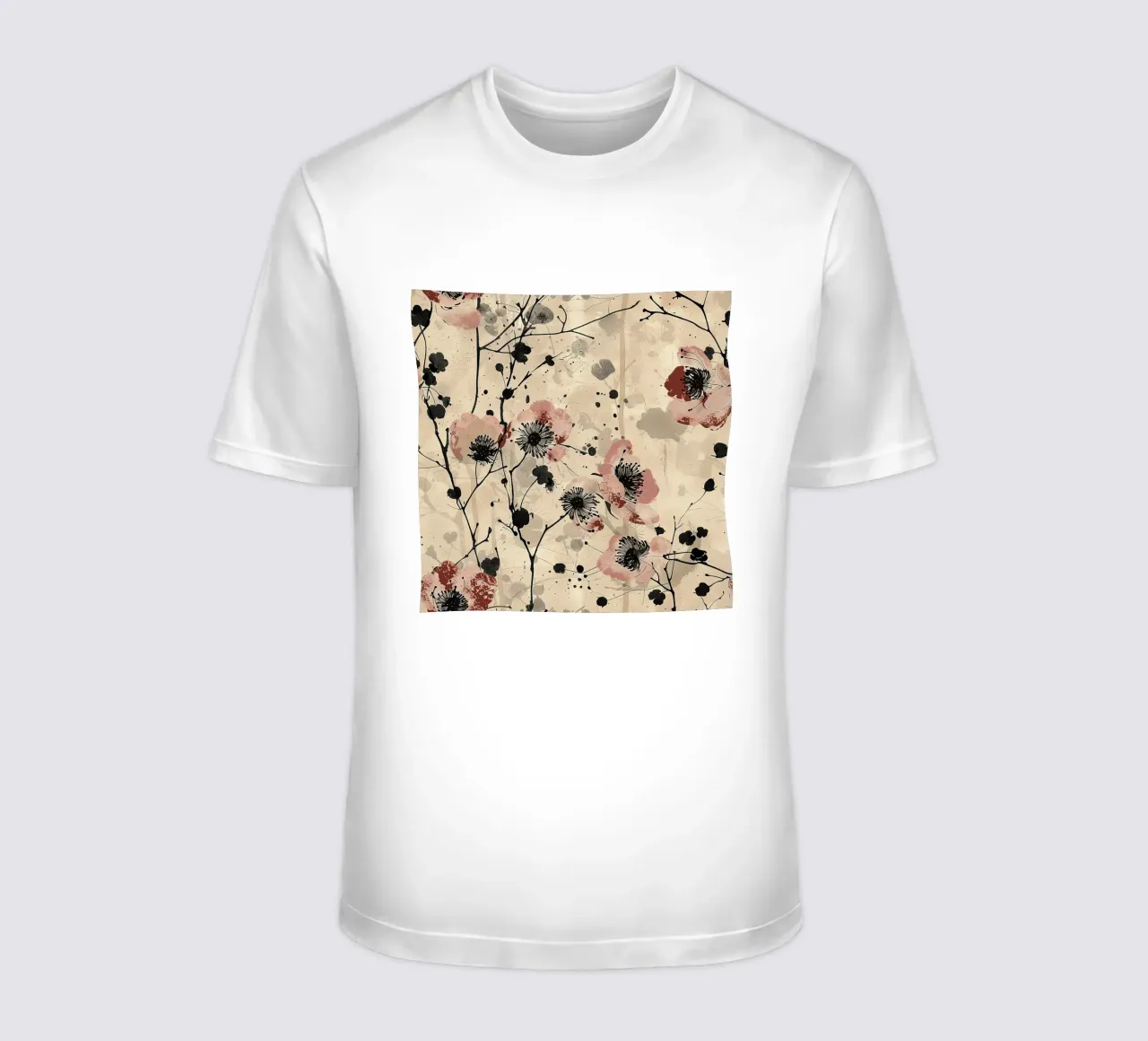 Sakura Serenity t-shirt da Botanical Pattern House