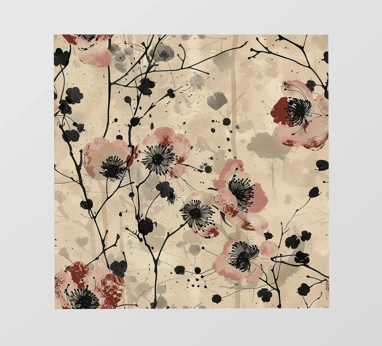 Sakura Serenity pellicola backlit da Botanical Pattern House