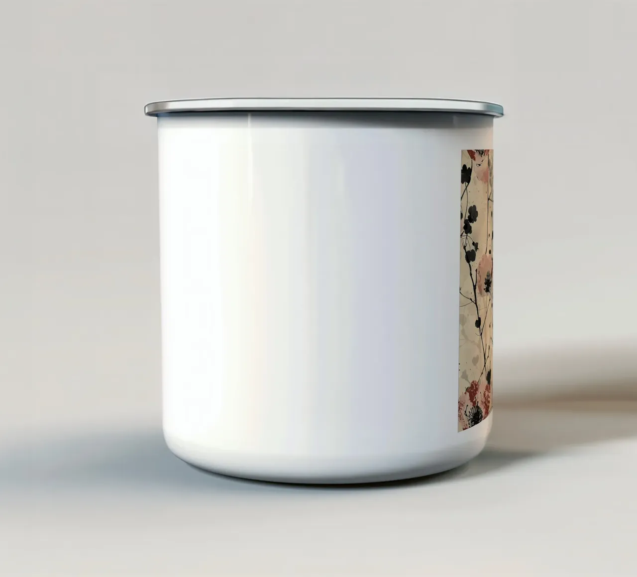 Sakura Serenity tazza in smalto da Botanical Pattern House